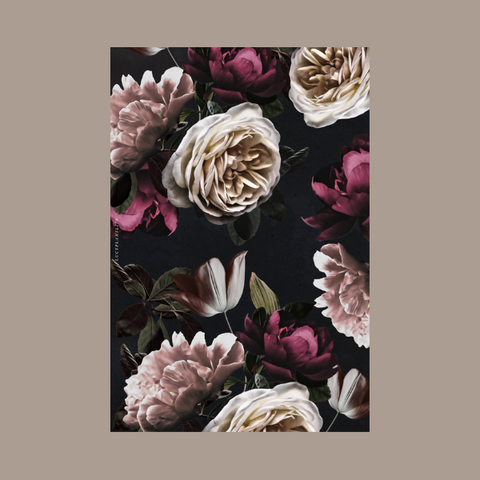 MOODY FLORAL - (CARDSTOCK) DASHBOARD