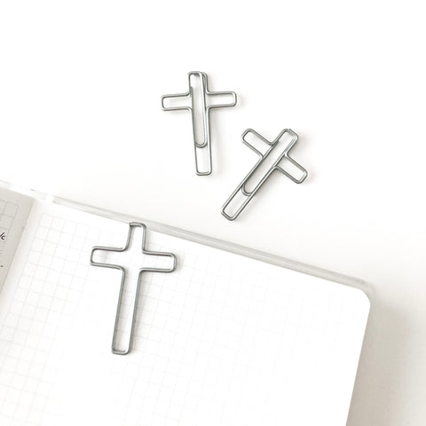 SILVER CROSS SPECIALTY PAPERCLIP - PAGE MARKERS