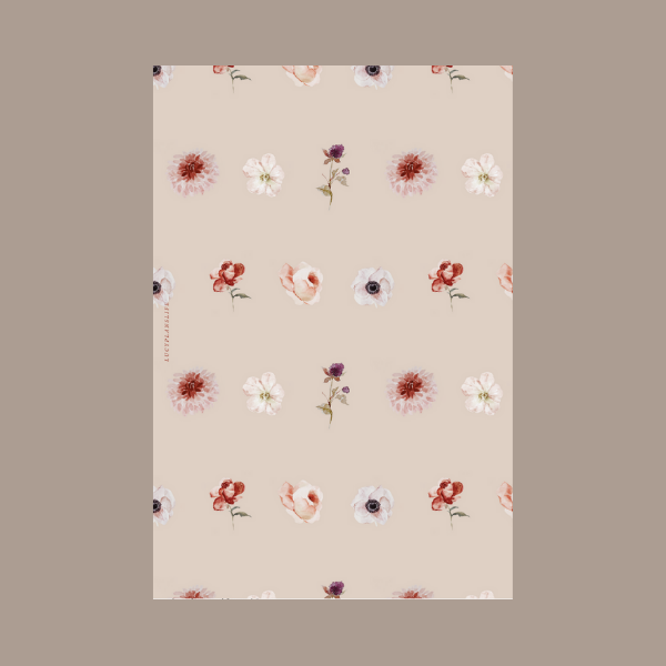 FLOWER BOMB RED - (CARDSTOCK) DASHBOARD