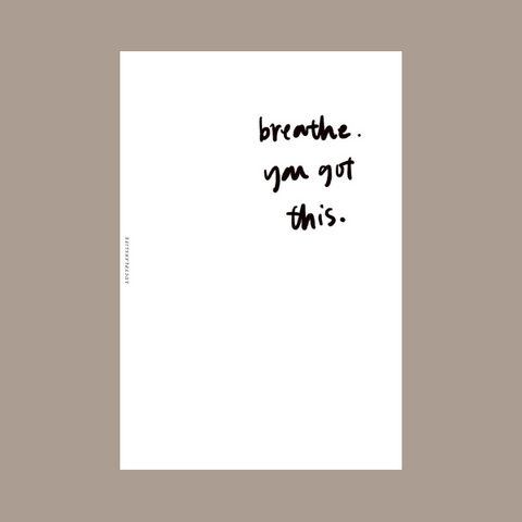 BREATHE - (CARDSTOCK) DASHBOARD