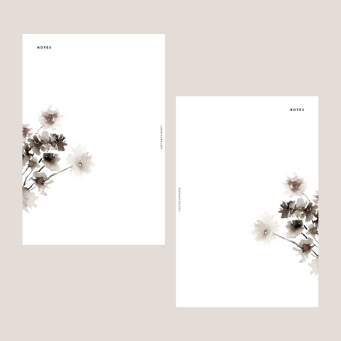 SMOKY FLOWERS NOTES - INSERT